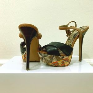 Sam Edelman open toe heel SIZE 5